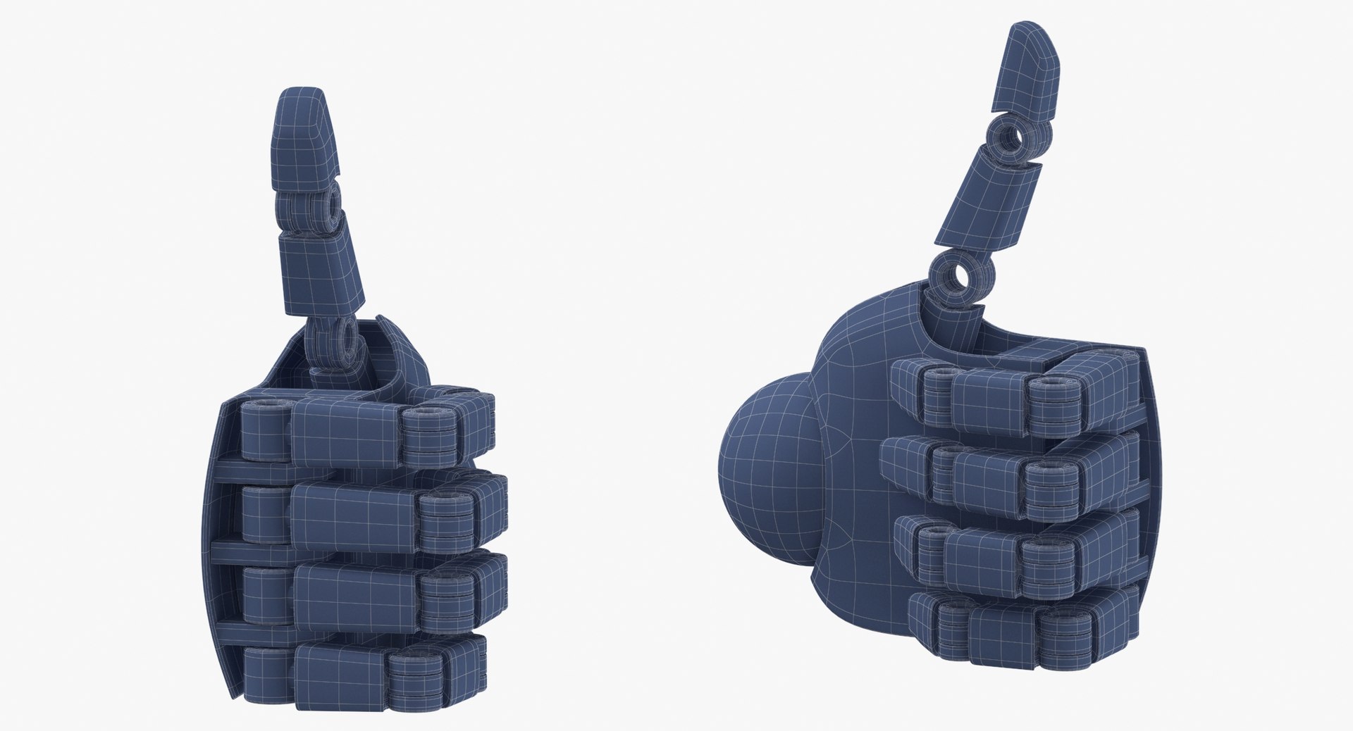 3D robot hands 01 thumbs https://p.turbosquid.com/ts-thumb/l1/n9OXQ4/VgQBukXS/robot_hands_01_thumbs_up_wireframe_0001/jpg/1568897414/1920x1080/fit_q87/7d27ec4fb69eced0462b829c09eb1ced8160109b/robot_hands_01_thumbs_up_wireframe_0001.jpg