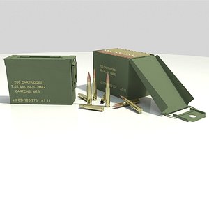 ammunition box 3D model