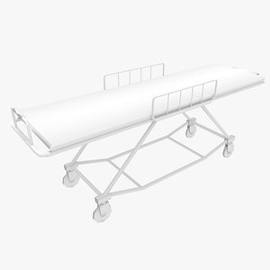 3d ambulance stretcher