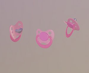 pacifier 3D model