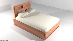 basebed bedcover 3d 3ds