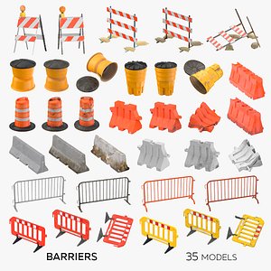 Barriers Collection - 35 models