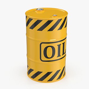 Oil Barrel 3D model