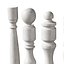 Balaustre in marmo Quintet con design classico 2