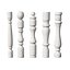 Balaustre in marmo Quintet con design classico 2