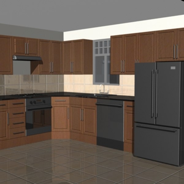 Kitchen 3D Models for Download | TurboSquid