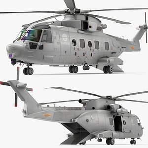 AgustaWestland AW101 Italian Navy Helicopter