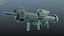 Portable rocket launcher MATADOR RGW-90 Low-poly