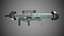 Portable rocket launcher MATADOR RGW-90 Low-poly