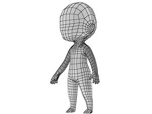 Chibi Base Mesh 02