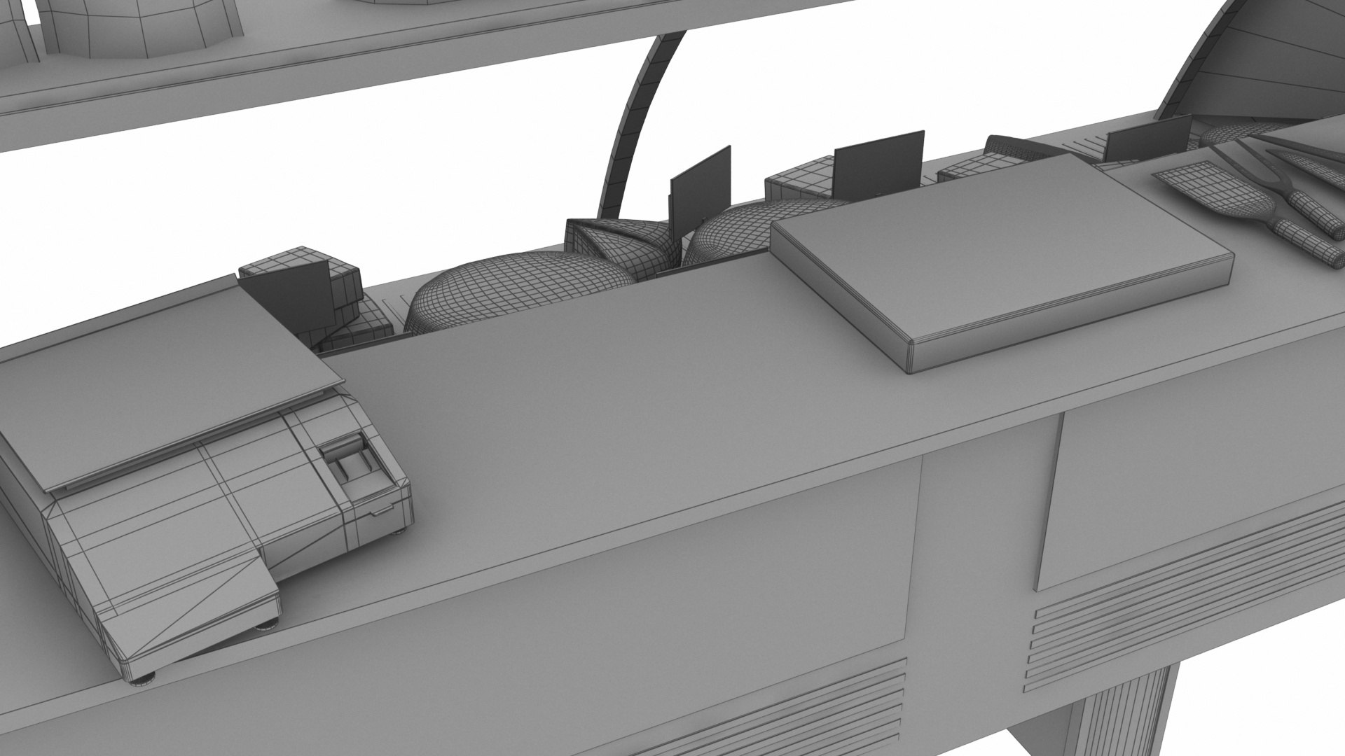 3D Cheese Display Stand - TurboSquid 1594459
