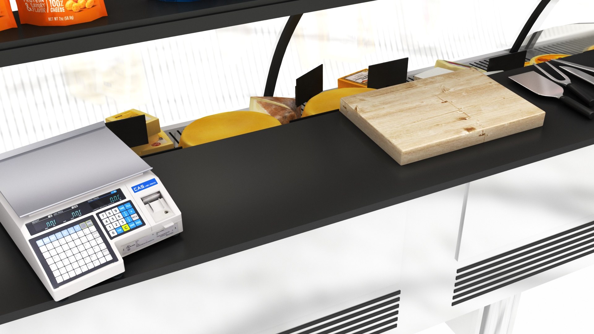 3D Cheese Display Stand - TurboSquid 1594459