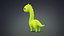 cartoon dinosaur pack 3D