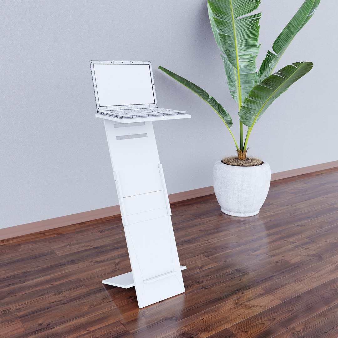 3D Mobile Adjustable Standing Transforming Table For Laptop CNC ...