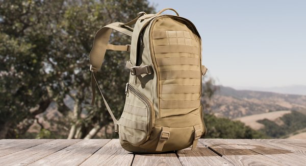 Realistic camping backpack medium model - TurboSquid 1449448