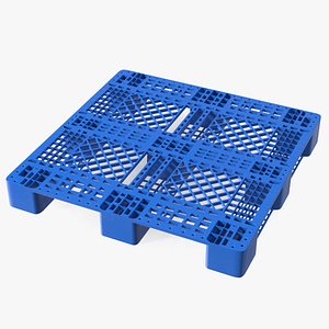 Anti Slip Plastic Pallet Blue