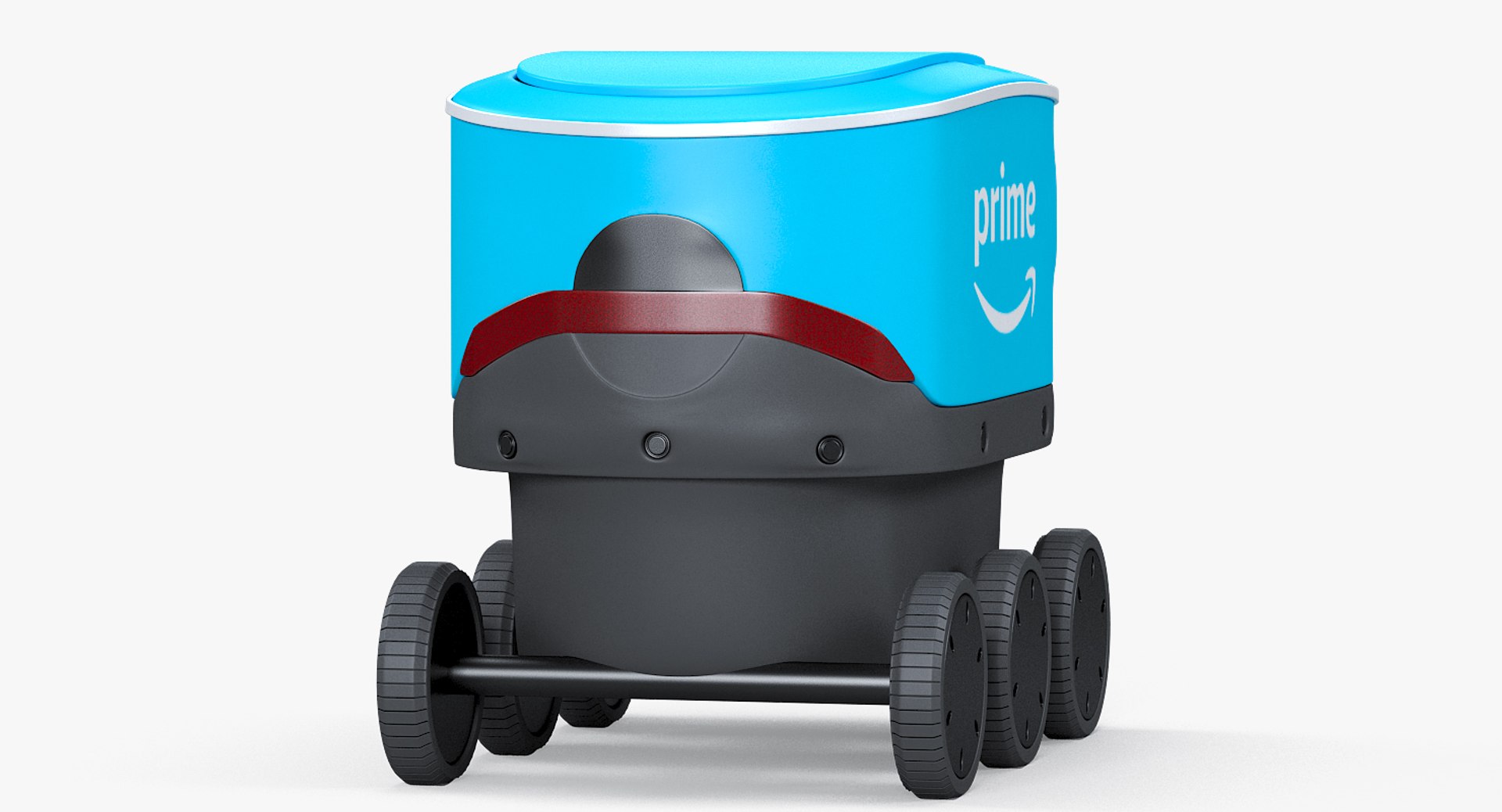 3D Scout Delivery Robot - TurboSquid 1373528