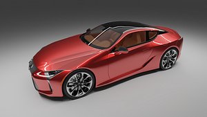 LEXUS LC 500 INFRARED 3D model