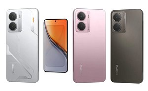 Realme P3 5G All Colors Low Poly 3D