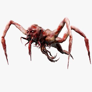 3D Scary Head Monster