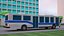 Low Poly Stylized Model Bus