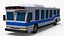 Low Poly Stylized Model Bus