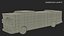 Low Poly Stylized Model Bus