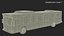 Low Poly Stylized Model Bus