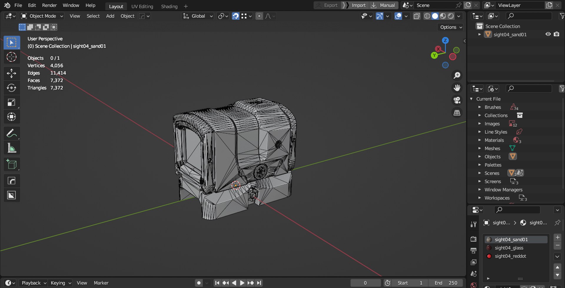 Aimpoint ACRO Default - Replica GameReady Low-poly 3D - TurboSquid 2069215