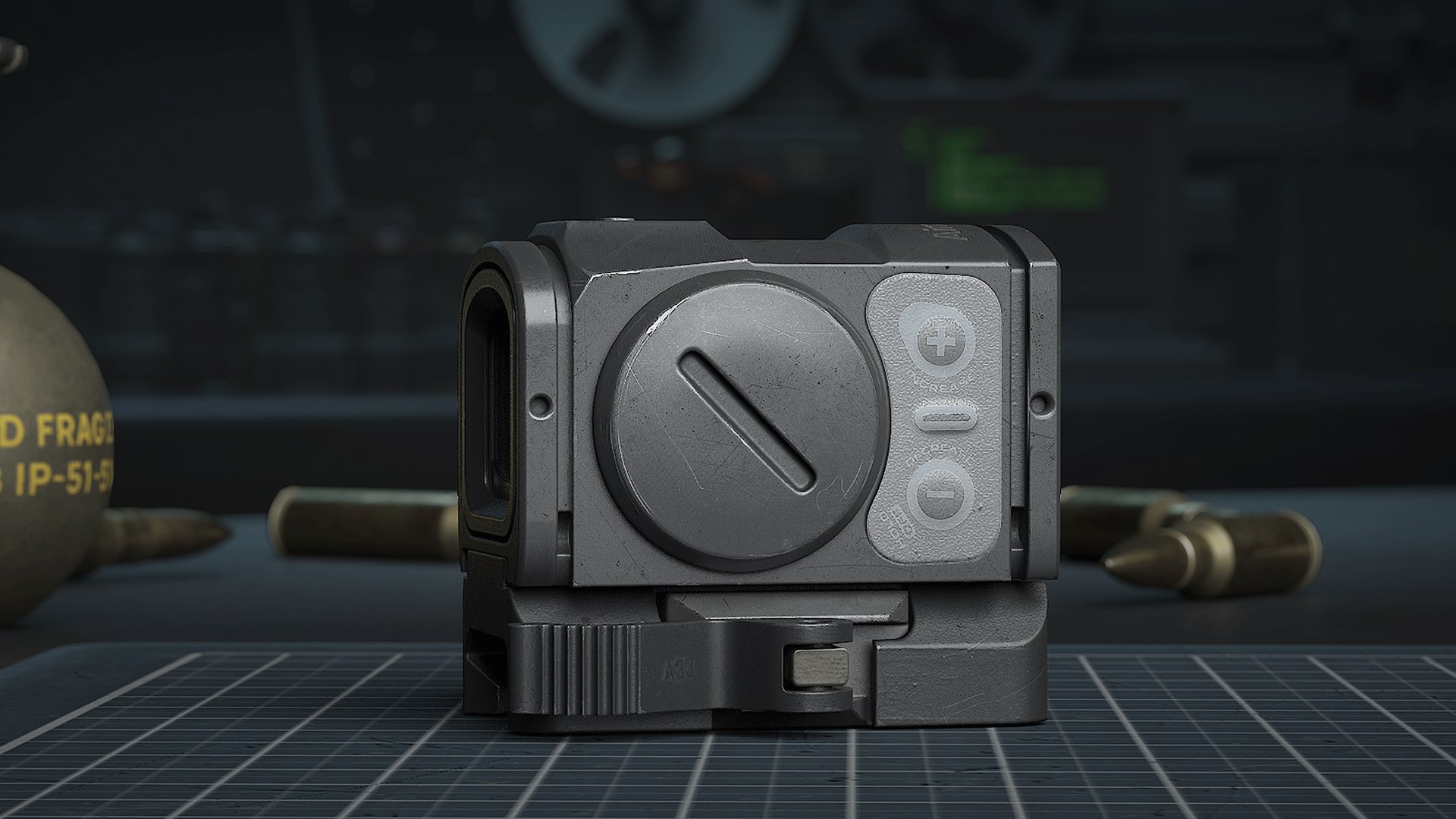 Aimpoint ACRO Default - Replica GameReady Low-poly 3D - TurboSquid 2069215