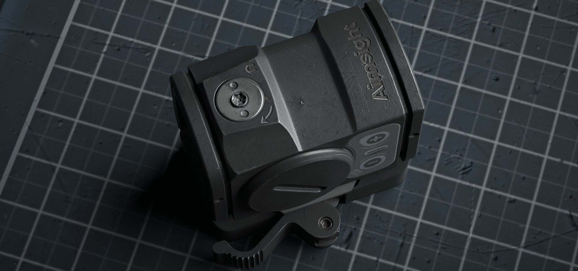 Aimpoint ACRO Default - Replica GameReady Low-poly 3D - TurboSquid 2069215