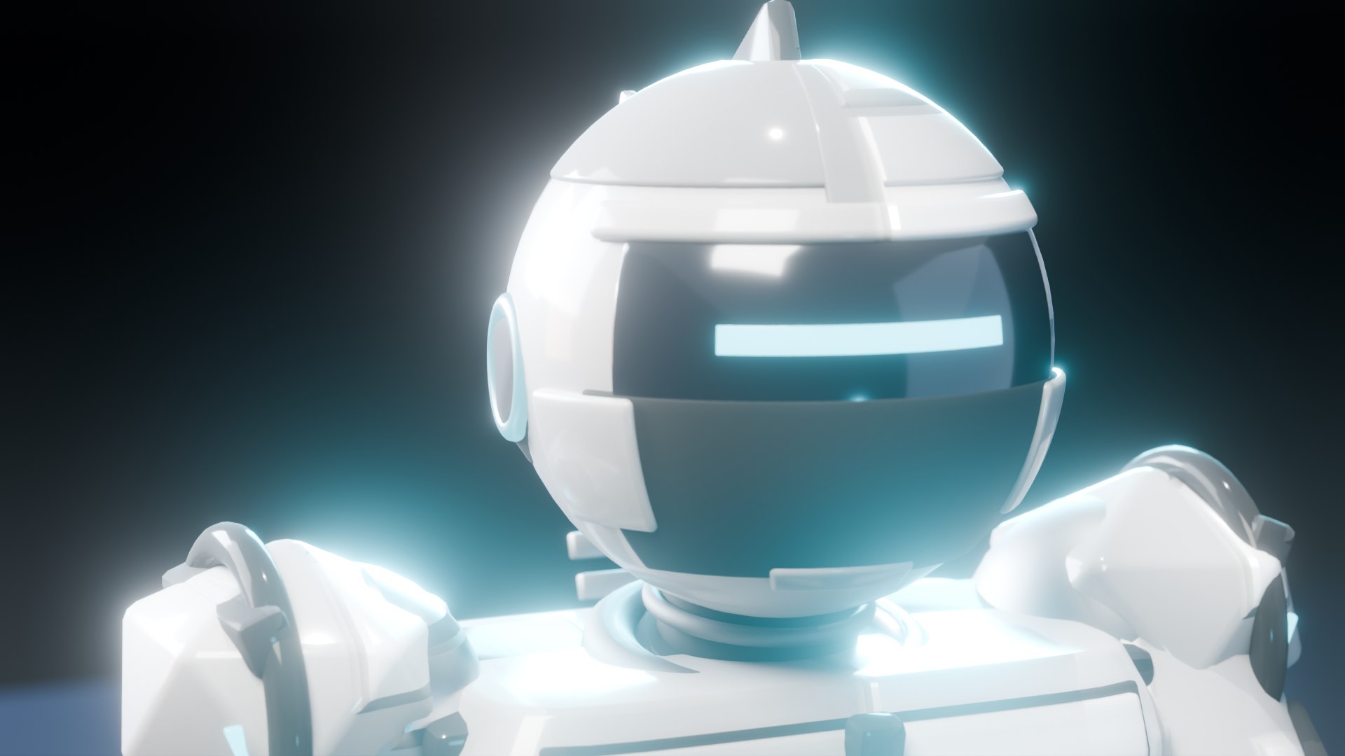 Sporty Humanoid Robot - Rigged 3D - TurboSquid 2641192