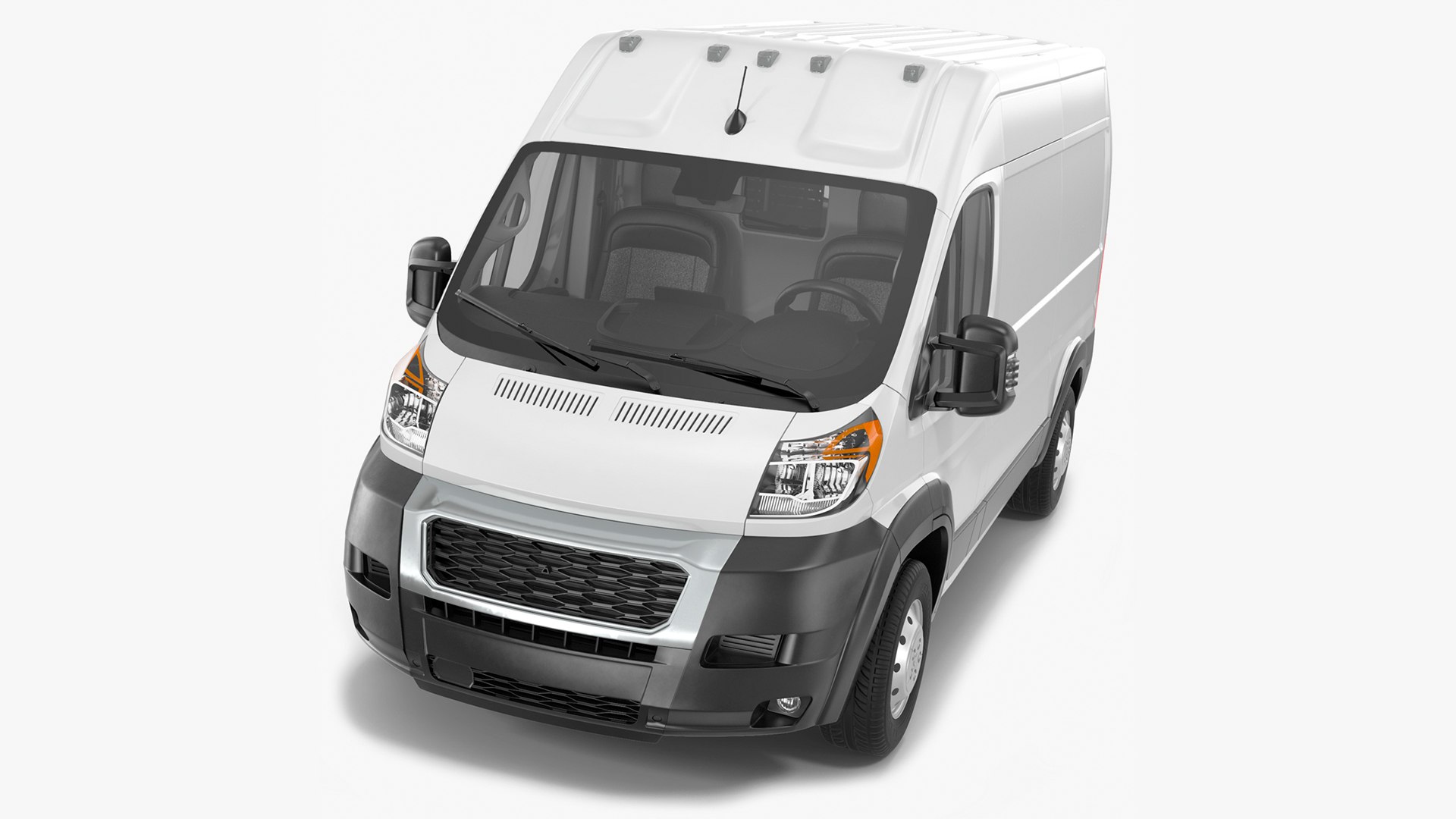 Small Duty Cargo Vans Collection 3 3D model preview