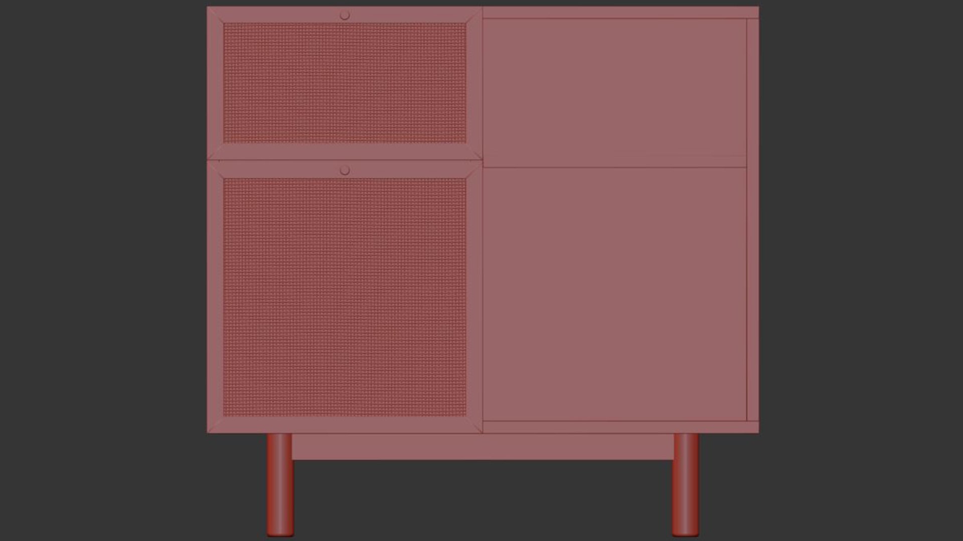 Pavia Office Storage Cabinet 3D - TurboSquid 1859327