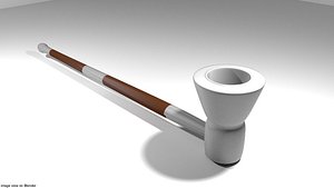 Smoking Pipe - Oval