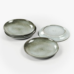 3D Lene Bjerre - Amera plate grey