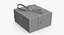 gift cardboard package box 3D model