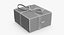 gift cardboard package box 3D model