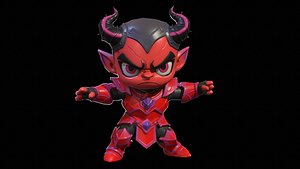 ChibiDemon6Pack1 3D model