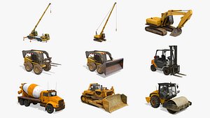Construction Vehicles Pack 3.0