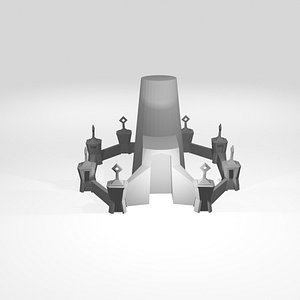 Temple 3D model