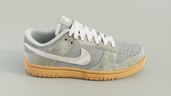 3D Nike Dunk Low Custom model - TurboSquid 2120567