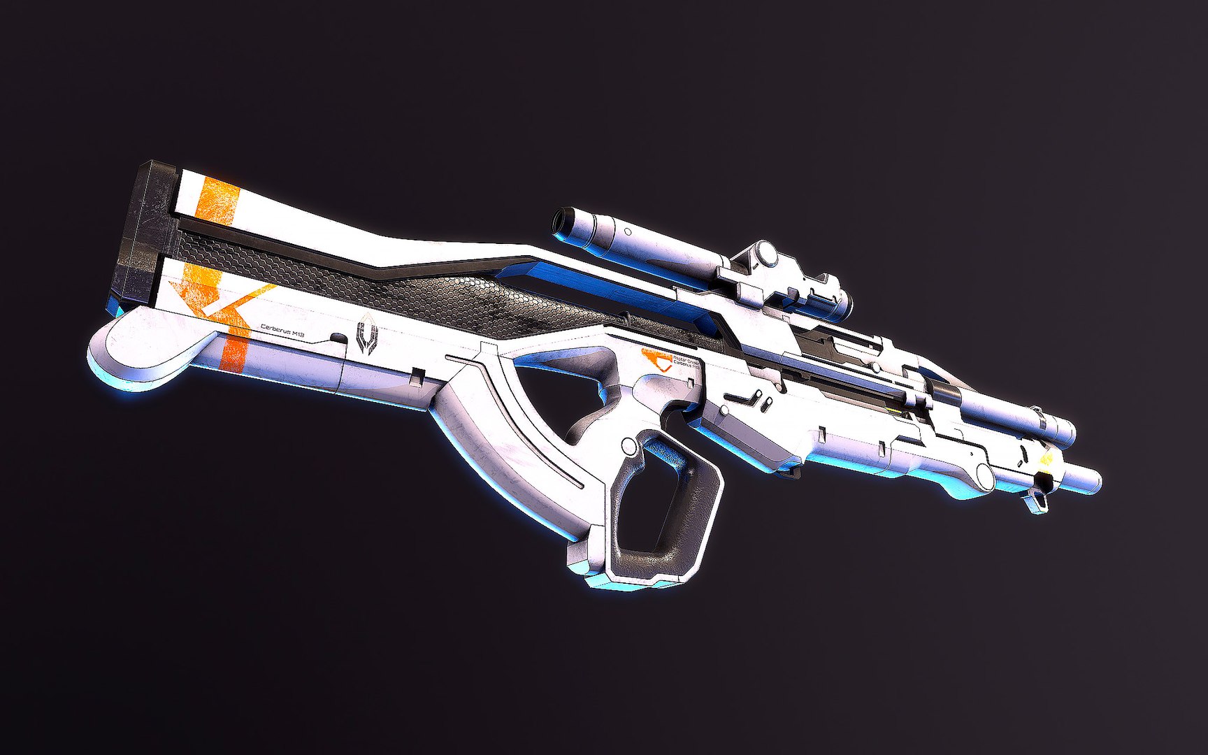 Cerberus M13 Raptor Sniper MASS EFFECT 3D model https://p.turbosquid.com/ts-thumb/l2/rQRzpe/lG/4/jpg/1702655811/1920x1080/fit_q87/da50d158bfb1638fe3caef97230a72a3472fe396/4.jpg