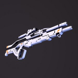 Cerberus M13 Raptor Sniper MASS EFFECT 3D model