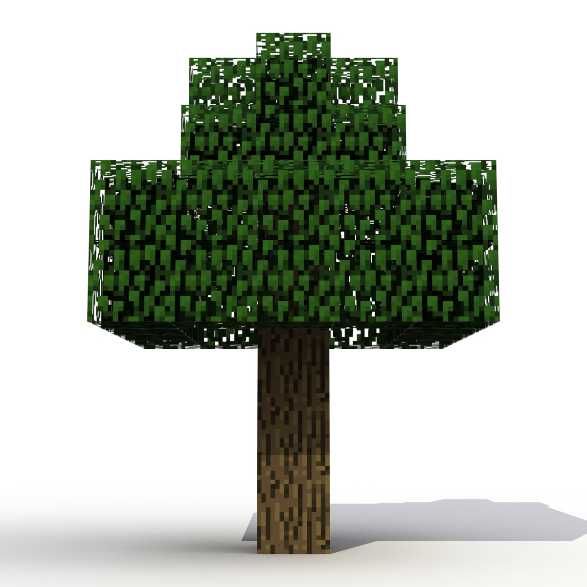 Minecraft-Baum 3D-Modell - TurboSquid 1017052