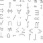 Symbole4 MS Mincho Schriftart CG CAD-Daten