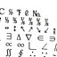 Symbole4 MS Mincho Schriftart CG CAD-Daten