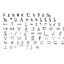 Symbole4 MS Mincho Schriftart CG CAD-Daten