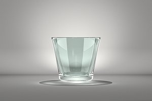glass vase 3 3d obj