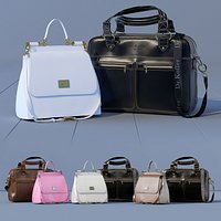 Business Leather Handbag Dr.Koffer + women's bag Dolce Gabbana